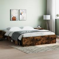 Bedframe gerookt eikenkleurig 150x200 cm King Size