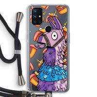 Loot Burger: OnePlus Nord N10 5G Transparant Hoesje met koord