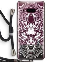Oh Deer: HTC U12+ Transparant Hoesje met koord