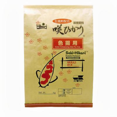 Saki Hikari Color S Koi Voer 15kg - Kleurversterker met Probiotics & Spirulina