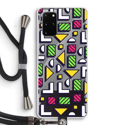 8-bit N°4: Samsung Galaxy S20 Plus Transparant Hoesje met koord