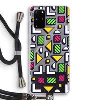 8-bit N°4: Samsung Galaxy S20 Plus Transparant Hoesje met koord