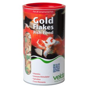 Velda gold flakes basic food 1250 ml