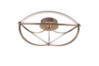 Trio Bronzen plafondlamp Charivari Ø 62cm 621290108