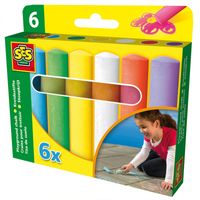 stoepkrijt, 6 stuks