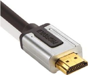 Profigold 1m HDMI 1.4 HDMI kabel HDMI Type A (Standaard) Zwart, Zilver