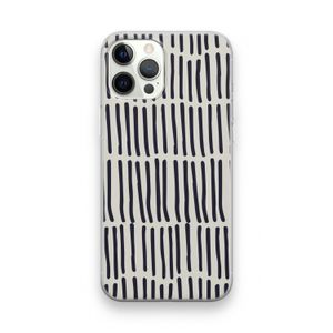 Moroccan stripes: iPhone 12 Pro Transparant Hoesje