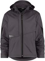 DASSY gravity softshell grijs/zwart mt xxl