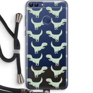 Dinos: Huawei P Smart (2018) Transparant Hoesje met koord