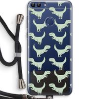 Dinos: Huawei P Smart (2018) Transparant Hoesje met koord