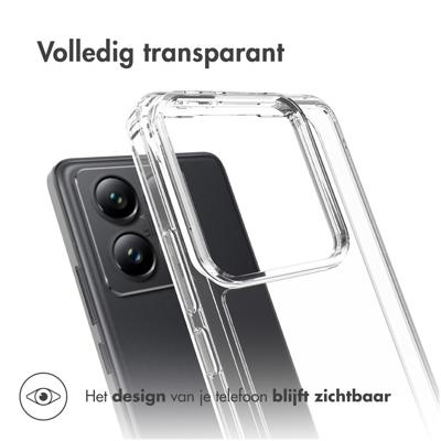 AccezzXtreme Impact Backcover voor Xiaomi 14T Pro Telefoonhoesje Transparant