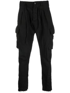 Masnada pantalon fuselé à lien de resserrage - Noir