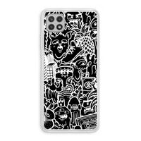 Vexx Black Mixtape: Samsung Galaxy A22 4G Transparant Hoesje