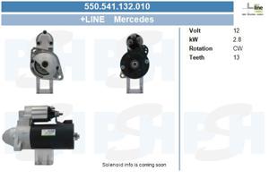 Startmotor / Starter BV PSH, Spanning (Volt)12V, u.a. für Mercedes-Benz