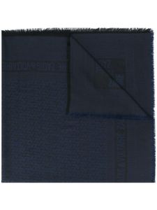 Zadig&Voltaire cravate à logo en jacquard - Bleu