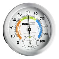 TFA-Dostmann 45.2028 insteekthermometer Elektronische omgevingsthermometer Binnen Wit - thumbnail