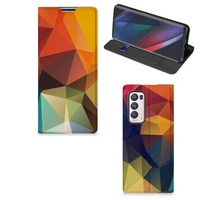 OPPO Find X3 Neo Stand Case Polygon Color