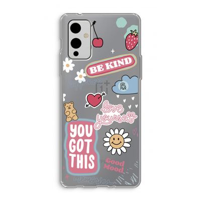 Positivity: OnePlus 9 Transparant Hoesje