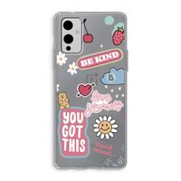 Positivity: OnePlus 9 Transparant Hoesje