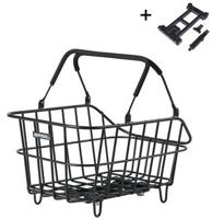 Basil Rear basket cento alu multi mik 2.0 black