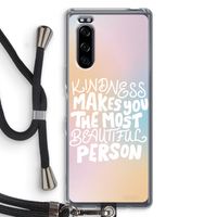 The prettiest: Sony Xperia 5 Transparant Hoesje met koord