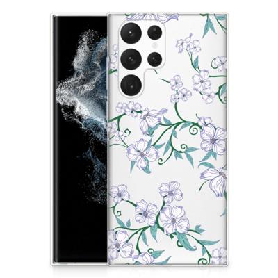 Samsung Galaxy S22 Ultra Uniek | TPU Case | Blossom White