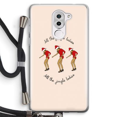 Jingle Ladies: Honor 6X Transparant Hoesje met koord