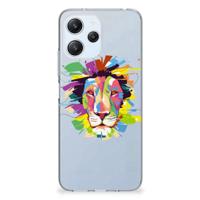 Xiaomi Redmi 12 4G Telefoonhoesje met Naam Lion Color
