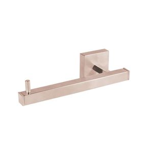 Tres Banyo toiletrolhouder zonder klep 24k Rose goud mat