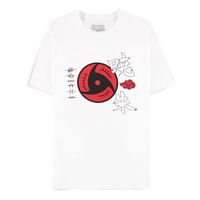Naruto Shippuden T-Shirt Akatsuki Symbols White Size S - thumbnail