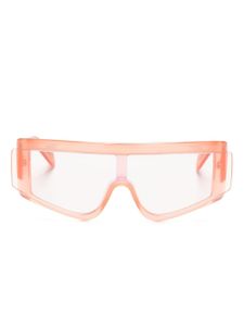 Retrosuperfuture lunettes de soleil Zed à monture géométrique - Orange