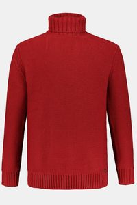 Grote Maten coltrui, Heren, rood, Maat: 4XL, Synthetische vezels/Wol, JP1880