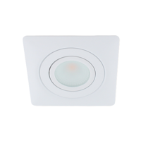 LED spot XL kantelbaar 5Watt vierkant WIT IP65 dimbaar