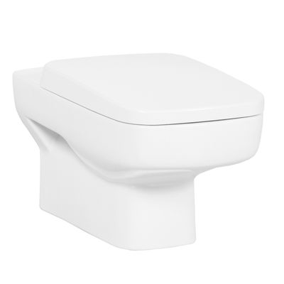 Wandcloset BWS Gaia met Bidet Keramiek Wit (Excl. Zitting)