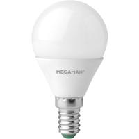 Megaman MM21088 LED-lamp Energielabel F (A - G) E14 Kogel 5.5 W = 40 W Neutraalwit (Ø x l) 45 mm x 84 mm 1 stuk(s) - thumbnail