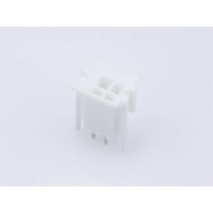 Molex 460110402 Male header, inbouw (standaard) Totaal aantal polen: 4 Rastermaat: 4.20 mm Inhoud: 1 stuk(s) Tray