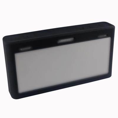 Draagbare waterdichte silica gel Bluetooth Speaker beschermhoes voor Bose SoundLink Bose III (zwart)