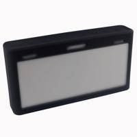 Draagbare waterdichte silica gel Bluetooth Speaker beschermhoes voor Bose SoundLink Bose III (zwart)