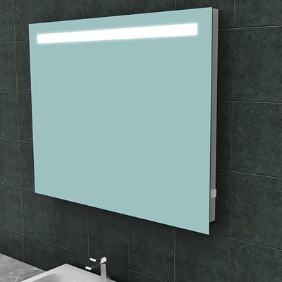 Wiesbaden Tigris LED Badkamerspiegel met Stopcontact - Rechthoek 100x80cm