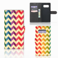 Samsung Galaxy Note 8 Telefoon Hoesje Zigzag Multi Color - thumbnail
