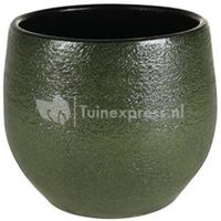 Pot Zembla green bloempot binnen 17 cm - thumbnail