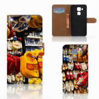 Huawei Nova Plus Flip Cover Klompen - thumbnail