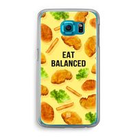 Eat Balanced: Samsung Galaxy S6 Transparant Hoesje