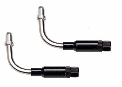 Elvedes verstelbare v-brake bochtjes 90° rvs kort model (2 stuks)