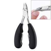 Professionele nagel Clipper voor paronychia roestvrijstalen Olecranon nagel Nipper (zwart)
