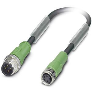 Phoenix Contact 1693076 Sensor/actuator connector, geassembleerd M8 Aantal polen (sensoren): 4 Stekker, recht, Bus, recht 0.60 m 1 stuk(s)