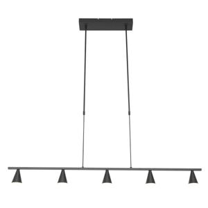 Steinhauer Design hanglamp Vortex 120cm - Zwart 3066ZW