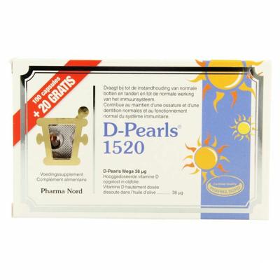 Pharma Nord D-Pearls 1520 IU 100 Capsules + 20 Gratis