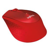 Logitech Mouse M330 Silent Plus Rood - thumbnail
