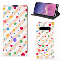 Samsung Galaxy S10 Hoesje met Magneet Dots